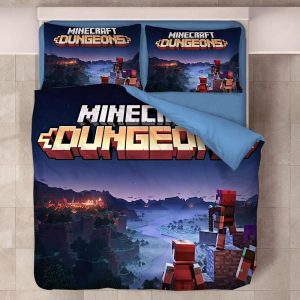 Minecraft #44 Duvet Cover Pillowcase Bedding Set Home Decor BS0064