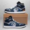 Minnesota Timberwolves Air Jordan 1 Sport Custom Sneakers
