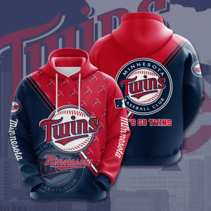 Minnesota Twins 3D Hoodie