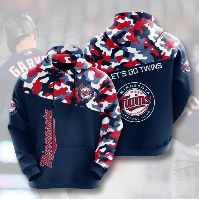 Minnesota Twins 3D Hoodie