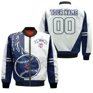 Minnesota Twins 3D Personalized Bomber Jacket