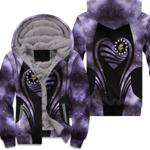 Minnesota Vikings Hollow Tanktop 3D And Yoga Legging Set Unisex Fleece Hoodie