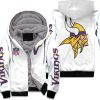 Minnesota Vikings Nfl Bomber Jacket 3D Unisex Fleece Hoodie