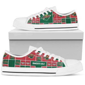 Minnesota Wild NHL Hockey 1 Low Top Sneakers Low Top Shoes