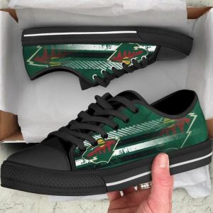 Minnesota Wild NHL Hockey 5 Low Top Sneakers Low Top Shoes