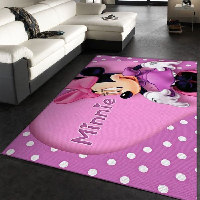 Minnie Mouse 6 Area Rugs Disney Movies Living Room Carpet Local Brands Floor Decor