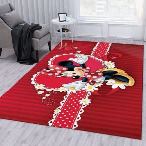 Minnie Mouse Disney 11 Area Rug Living Room Rug Home Decor Floor Decor