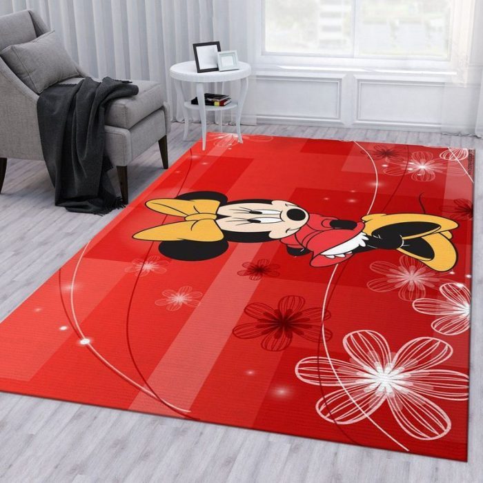 Minnie Mouse Disney 12 Area Rug Living Room Rug Home Decor Floor Decor