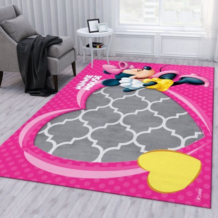 Minnie Mouse Disney 8 Area Rug Living Room Rug Home Decor Floor Decor