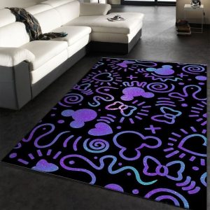 Minnie Mouse Movie Area Rug Carpet Living Room And Bedroom Rug