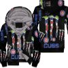 Monster Energy Logo For Lovers Chicago Cubs Unisex Fleece Hoodie