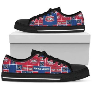 Montreal Canadiens NHL Hockey 1 Low Top Sneakers Low Top Shoes