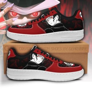 Muzan Nike Air Force Shoes Unique Demon Slayer Anime Custom Sneakers