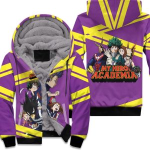 My Hero Academia Todoroki Shouto Midoriya Izuku Tsuyu Asui Ochako Uraraka Fumikage Tokoyami For Fan Unisex Fleece Hoodie