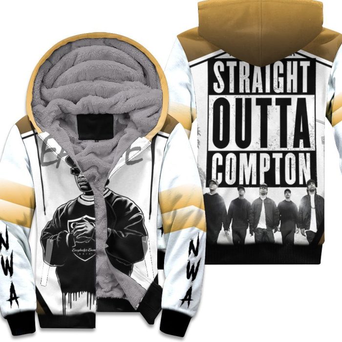 N.W.A Eazy E Straight Outta Compton Unisex Fleece Hoodie