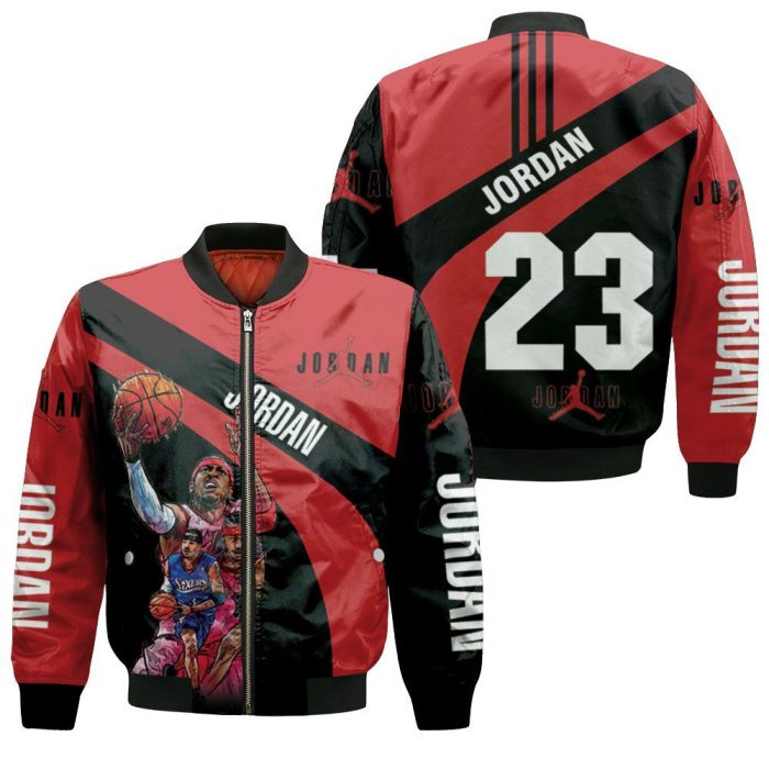 NBA Legend Michael Jordan Chicago Bulls 23 Bomber Jacket