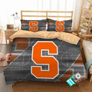 NCAA Syracuse Orange 1 Logo N 3D Duvet Cover Bedding Sets BS3269