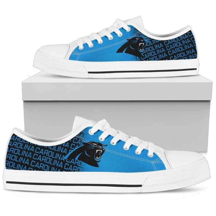 NFL Carolina Panthers Low Top Sneakers Low Top Shoes