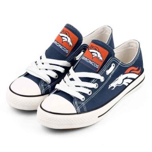 NFL Denver Broncos Gift For Fans Low Top Custom Canvas Shoes H97