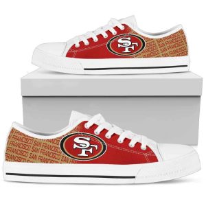 NFL San Francisco 49ers Low Top Sneakers Low Top Shoes