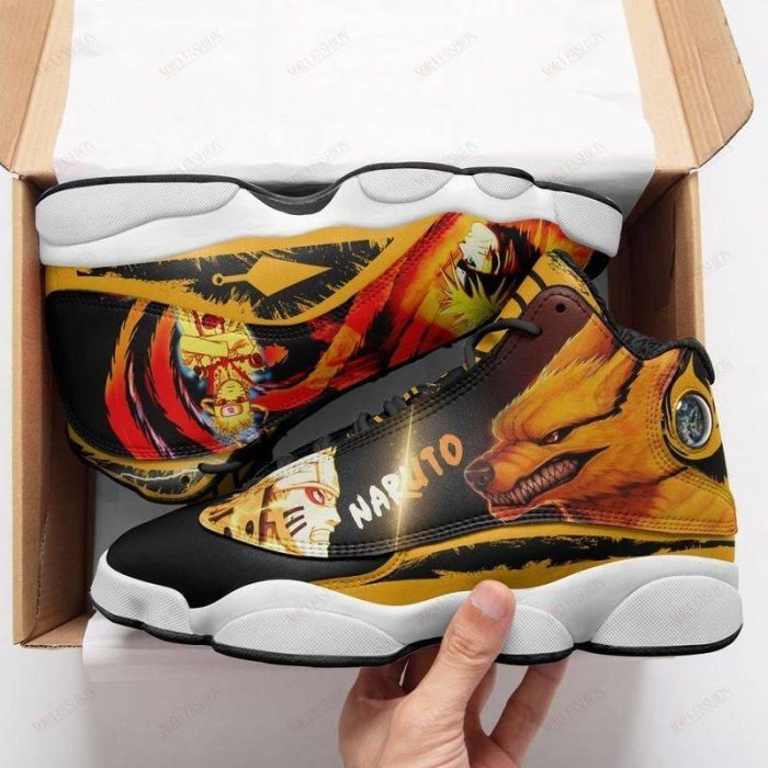 Naruto Air Jordan 13 Custom Sneakers-Cartoon Sneaker