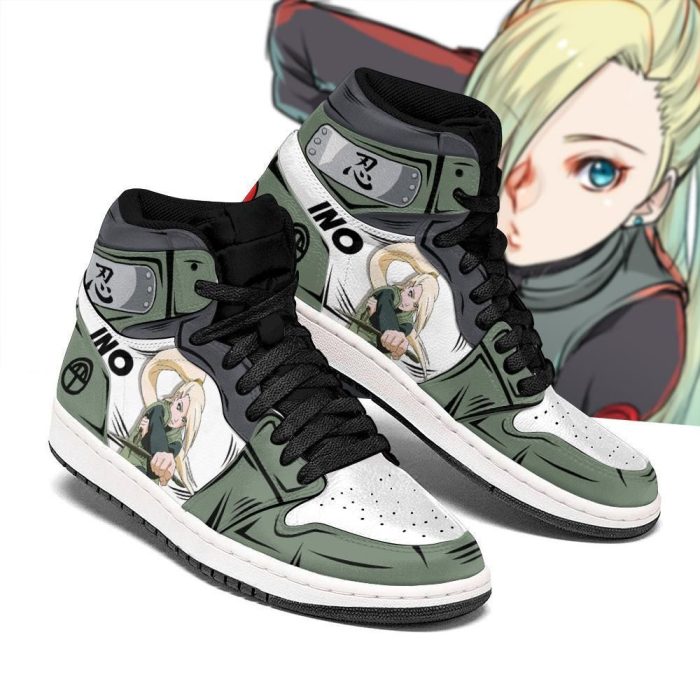 Naruto Ino Yamanaka Shoes Uniform Costume Anime Sneakers