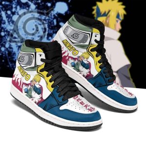 Naruto Minato Namikaze Shoes Symbol Costume Anime Sneakers