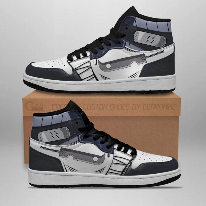 Naruto Zabuza Sword Shoes Naruto Sneakers High Top Anime Shoes