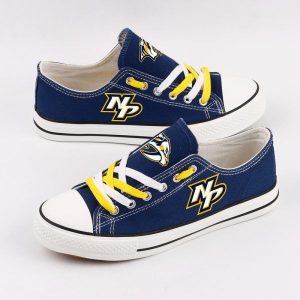 Nashville Predators NHL Hockey 4 Gift For Fans Low Top Custom Canvas Shoes