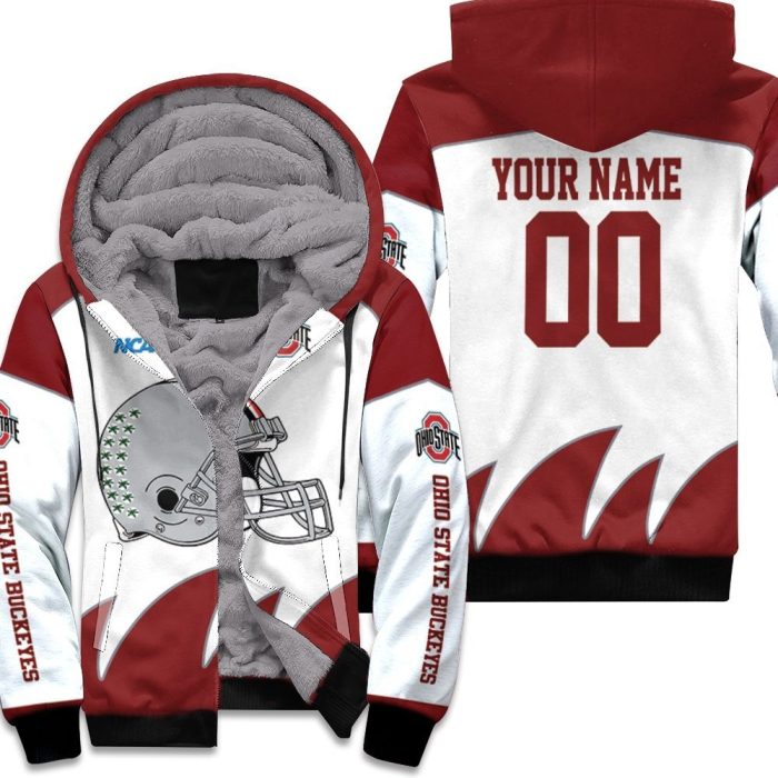 Ncaa Ohio State Buckeyes For Fans 3D Personalized Unisex Fleece Hoodie