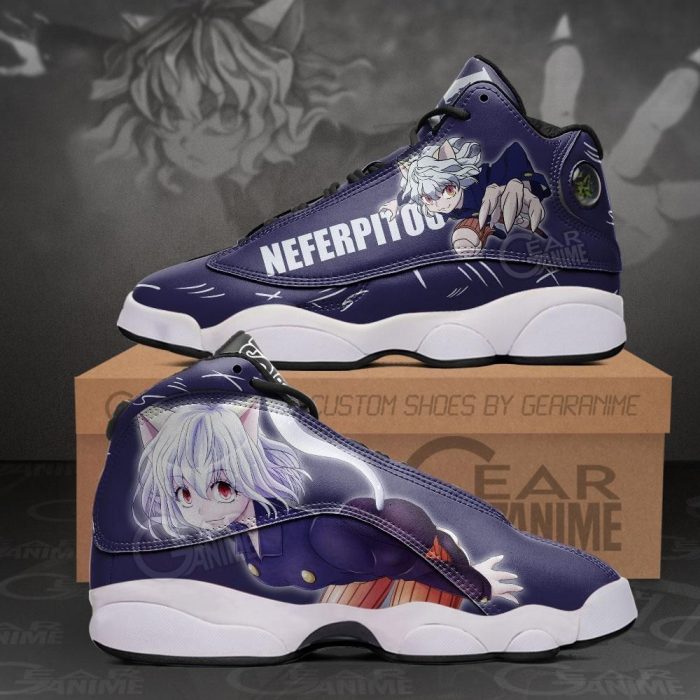 Neferpitou Jordan 13 Sneakers Hunter X Hunter Custom Anime Shoes