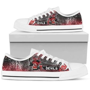 New Jersey Devils Nhl Hockey 1 Low Top Sneakers Low Top Shoes