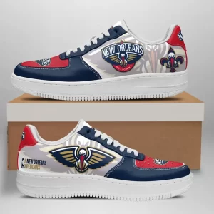 New Orleans Pelicans Nike Air Force Shoes Unique Football Custom Sneakers AF0270