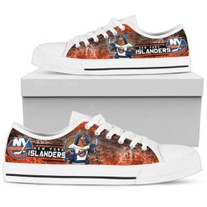 New York Islanders NHL Hockey 1 Low Top Sneakers Low Top Shoes LT0280