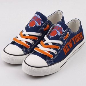 New York Knicks NBA Basketball 1 Gift For Fans Low Top Custom Canvas Shoes