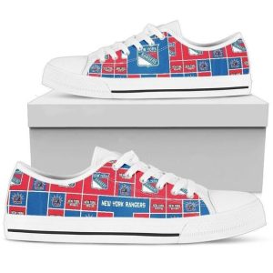 New York Rangers NHL Hockey 1 Low Top Sneakers Low Top Shoes