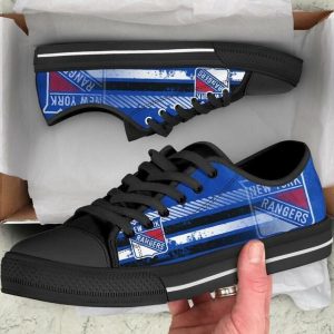 New York Rangers NHL Hockey 3 Low Top Sneakers Low Top Shoes