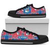 New York Rangers NHL Hockey 4 Low Top Sneakers Low Top Shoes