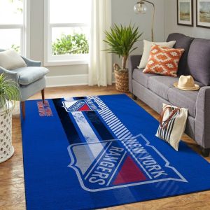 New York Rangers NHL Team Logo Nice Gift Home Decor Rectangle Area Rug