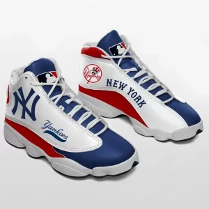 New York Yankees Air Jordan 13 Custom Sneakers Baseball