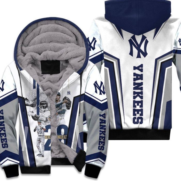 New York Yankees Great Team Chase For 28 Unisex Fleece Hoodie