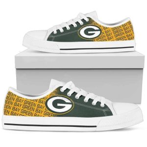 Nfl Green Bay Packers Low Top Sneakers Low Top Shoes