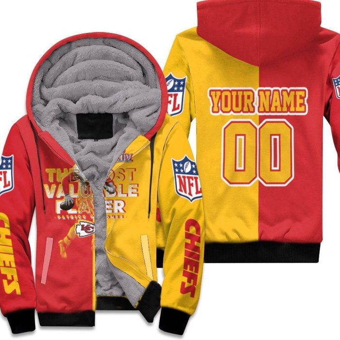 Nfl Kansas City Chiefs Mvp Patrick Mahomes 15 Afc West Division Champion 3D Personalized Unisex Fleece Hoodie