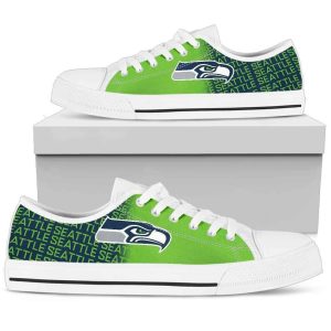 Nfl Seattle Seahawks Low Top Sneakers Low Top Shoes