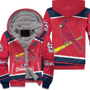 Nl Central Division Champions St Louis Cardinals 3D Unisex Fleece Hoodie