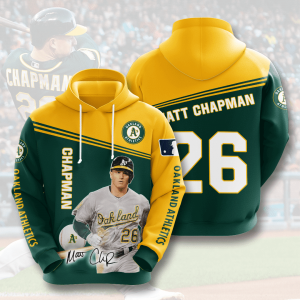 Oakland Athletics 3D Hoodie