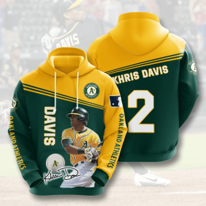 Oakland Athletics 3D Hoodie