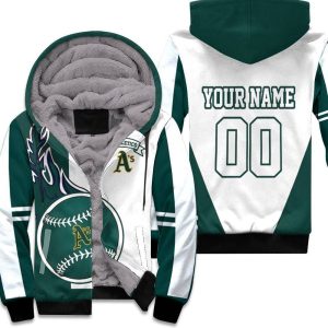 Oakland Athletics 3D Personalized Unisex Fleece Hoodie