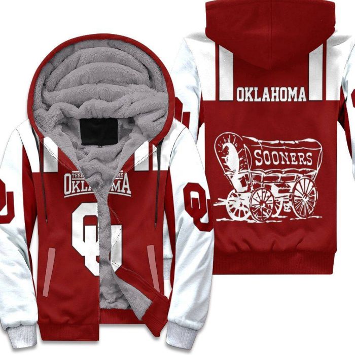 Oklahoma Sooners Fan 3D Unisex Fleece Hoodie