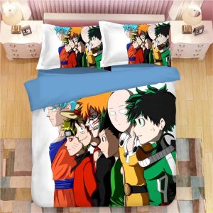 One Punch Man #11 Duvet Cover Pillowcase Bedding Set Home Decor